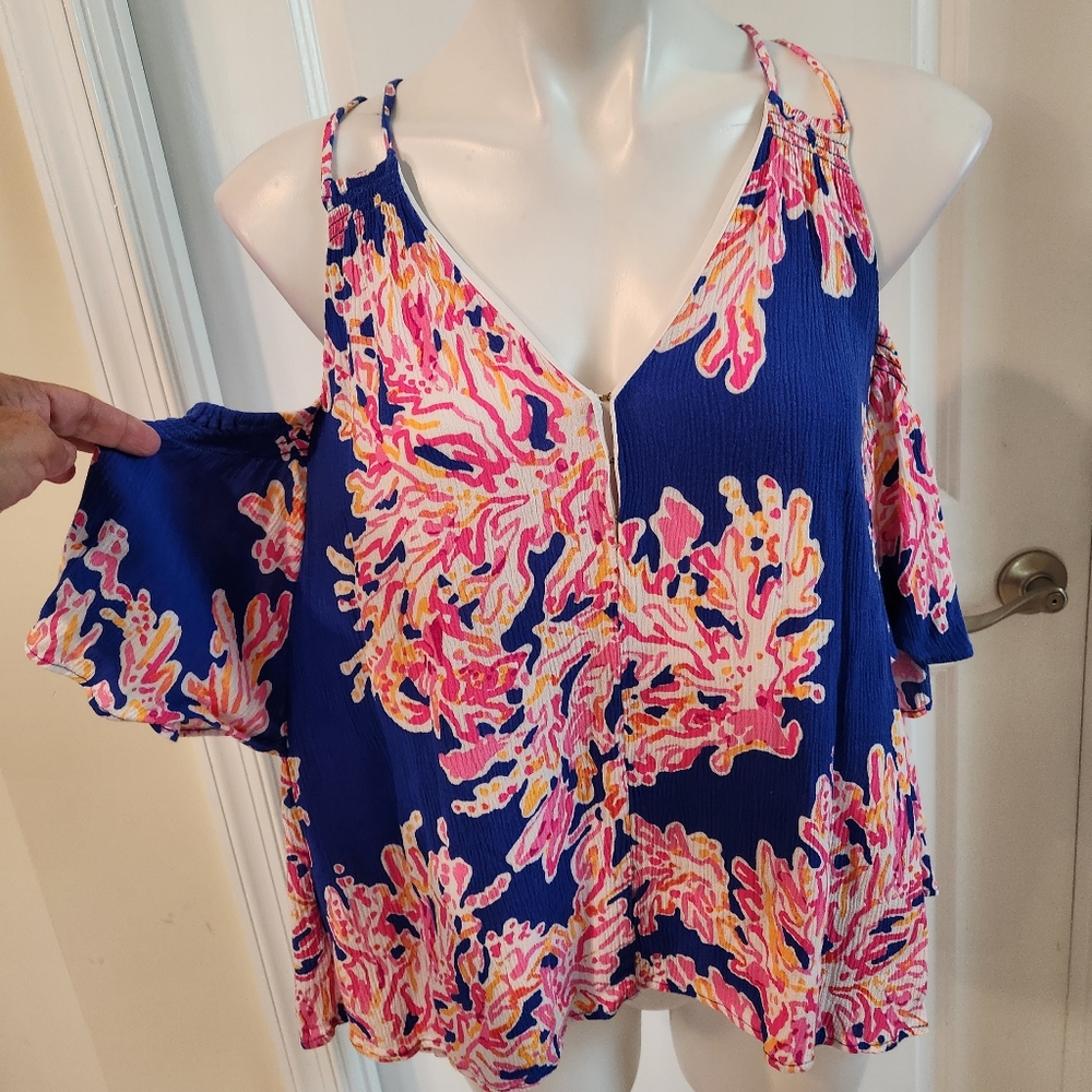 Lilly Pulitzer Blouse Size 6